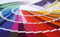 Farbpalette zum Gestalten und Schutz für Wände, Decken und Fassaden in Saterland